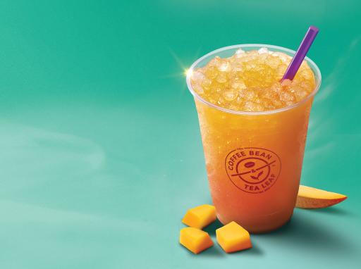 A cup of Mango Cold Brew Tea